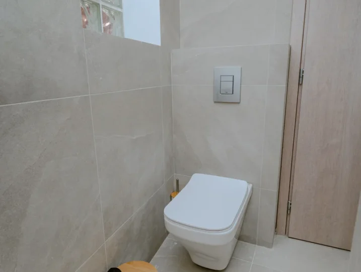 Bathroom with walk-in shower