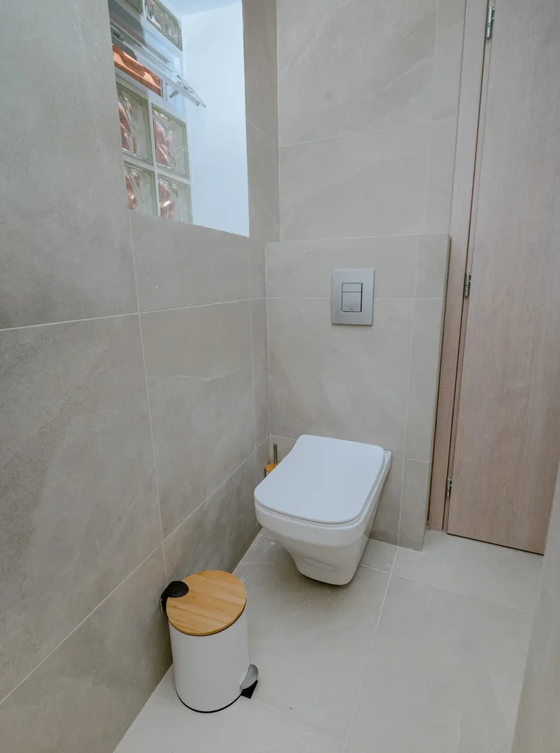 Bathroom with walk-in shower