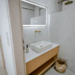 Bathroom with walk-in shower